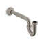 Adjustable P-trap with long tubing outlet, 1-1/4" x 1-1/4"