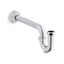 Adjustable P-trap with long tubing outlet, 1-1/4" x 1-1/4"