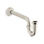 Adjustable P-trap with long tubing outlet, 1-1/4" x 1-1/4"