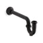 Adjustable P-trap with long tubing outlet, 1-1/4" x 1-1/4"