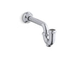Adjustable P-trap with tubing outlet, 1-1/4" x 1-1/4"