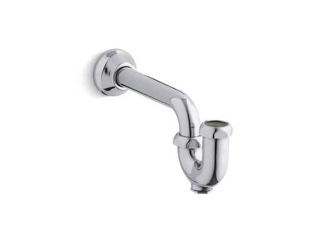 Adjustable P-trap with tubing outlet, 1-1/4" x 1-1/4"