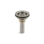 Duostrainer® Sink drain and strainer with tailpiece