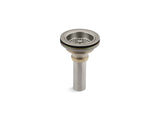 Duostrainer® Sink drain and strainer with tailpiece
