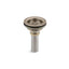 Duostrainer® Sink drain and strainer with tailpiece