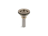 Duostrainer® Sink drain and strainer with tailpiece