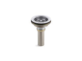 Duostrainer® Sink drain and strainer with tailpiece