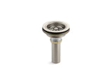 Duostrainer® Sink drain and strainer with tailpiece
