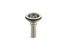 Duostrainer® Sink drain and strainer with tailpiece