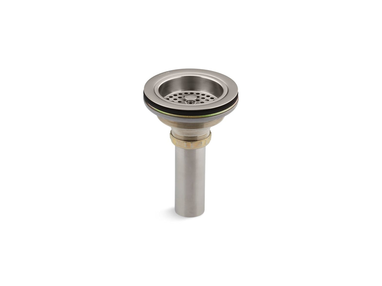 Duostrainer® Sink drain and strainer with tailpiece