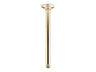 12" ceiling-mount single-function rainhead arm and flange
