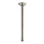 12" ceiling-mount single-function rainhead arm and flange