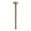 12" ceiling-mount single-function rainhead arm and flange