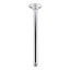 12" ceiling-mount single-function rainhead arm and flange