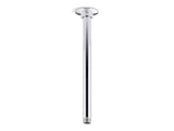 12" ceiling-mount single-function rainhead arm and flange