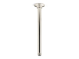 12" ceiling-mount single-function rainhead arm and flange