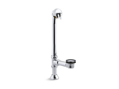 Iron Works® Decorative 1-1/2" adjustable pop-up bath drain for 5' whirlpool with tailpiece