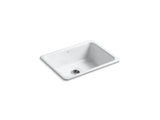 Iron/Tones® 24-1/4" top-/undermount single-bowl bar sink