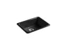 Iron/Tones® 24-1/4" top-/undermount single-bowl bar sink