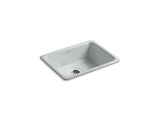 Iron/Tones® 24-1/4" top-/undermount single-bowl bar sink