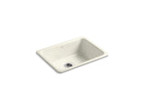 Iron/Tones® 24-1/4" top-/undermount single-bowl bar sink