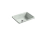 Iron/Tones® 24-1/4" top-/undermount single-bowl bar sink