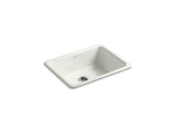 Iron/Tones® 24-1/4" top-/undermount single-bowl bar sink