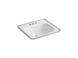 Tahoe® 20" rectangular drop-in bathroom sink
