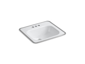 Tahoe® 20" rectangular drop-in bathroom sink
