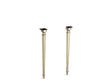 Kathryn® Octagonal tapered brass table legs