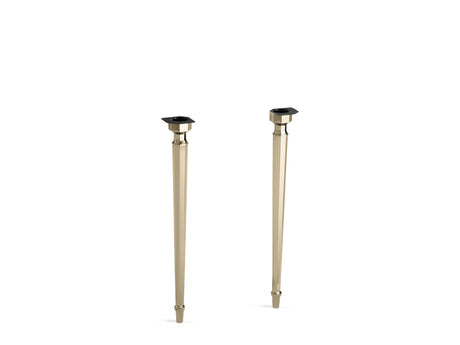 Kathryn® Octagonal tapered brass table legs