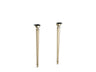 Kathryn® Octagonal tapered brass table legs