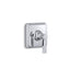Pinstripe® Pure MasterShower® volume control valve trim with lever handle
