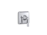 Pinstripe® Pure MasterShower® volume control valve trim with lever handle
