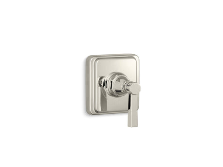 Pinstripe® Pure MasterShower® volume control valve trim with lever handle