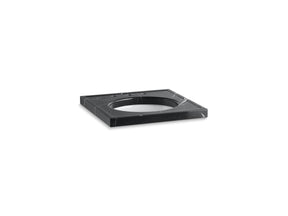 Kathryn® 24" x 22" marble console tabletop with 8" widespread faucet holes and cut for K-2205-G/K-2210-G undermount bathroom sink