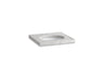 Kathryn® 24" x 22" marble console tabletop with 8" widespread faucet holes and cut for K-2205-G/K-2210-G undermount bathroom sink