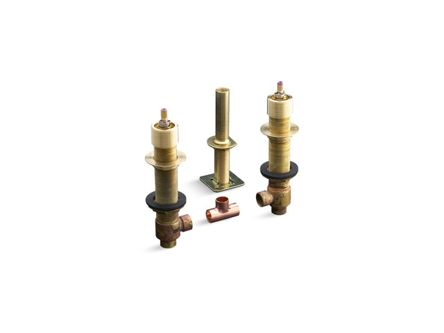1/2" ceramic high-flow valve system