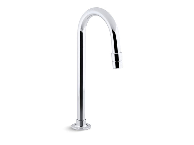 Bathroom sink gooseneck spout with aerator