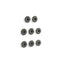Flexjet® Whirlpool trim kit with eight jets