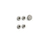 Flexjet® Whirlpool trim kit with four jets