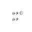 Flexjet® Whirlpool trim kit with four jets