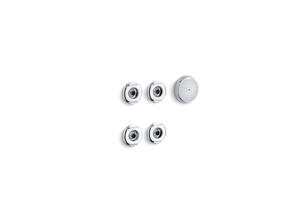 Flexjet® Whirlpool trim kit with four jets