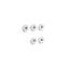 Flexjet® Whirlpool trim kit with five jets