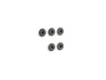 Flexjet® Whirlpool trim kit with five jets
