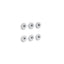 Flexjet® Whirlpool trim kit with six jets
