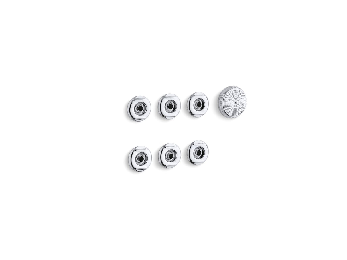 Flexjet® Whirlpool trim kit with six jets
