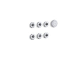 Flexjet® Whirlpool trim kit with six jets