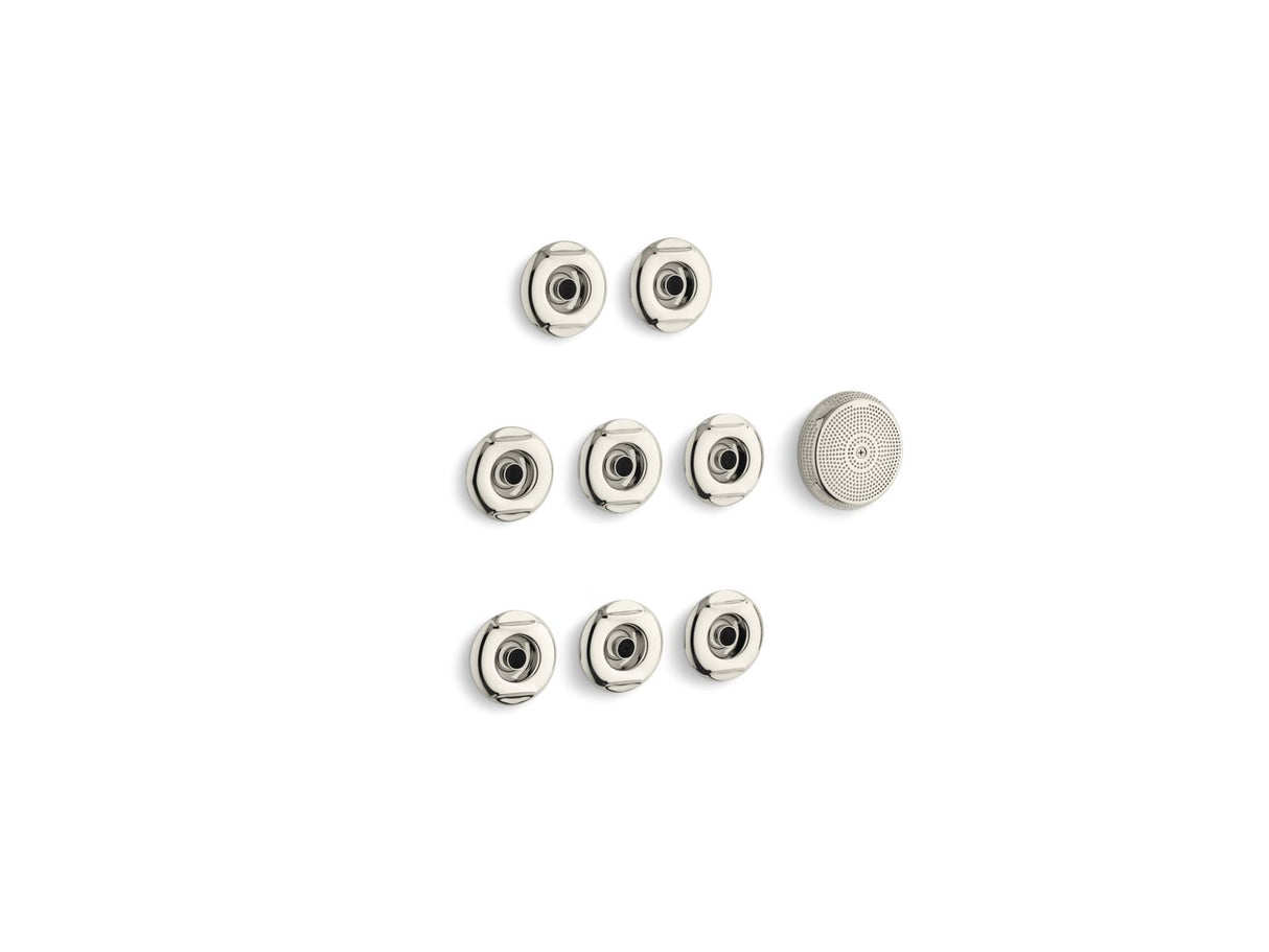 Flexjet® Whirlpool trim kit with eight jets