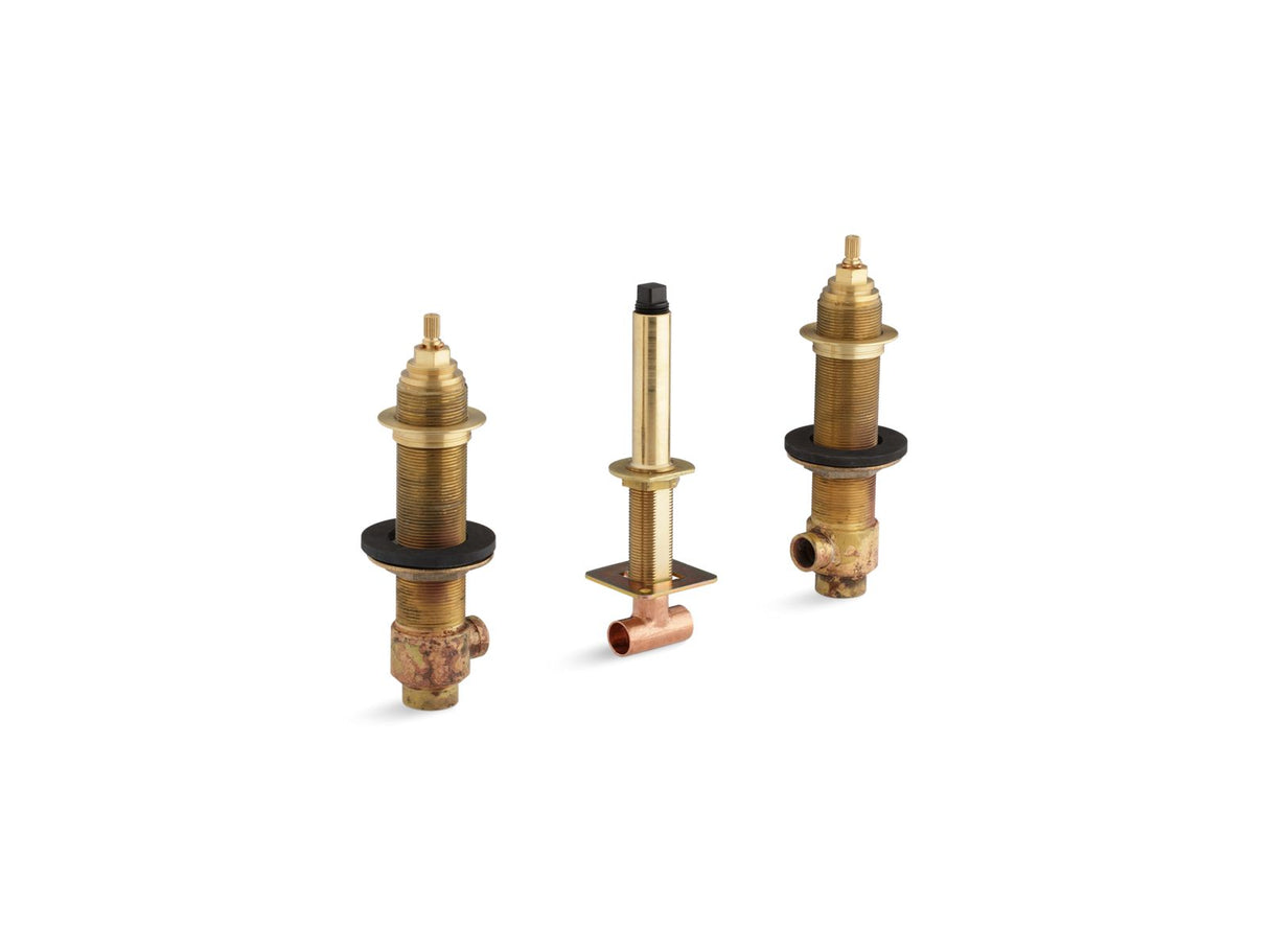 3/4" ceramic high-flow valve system